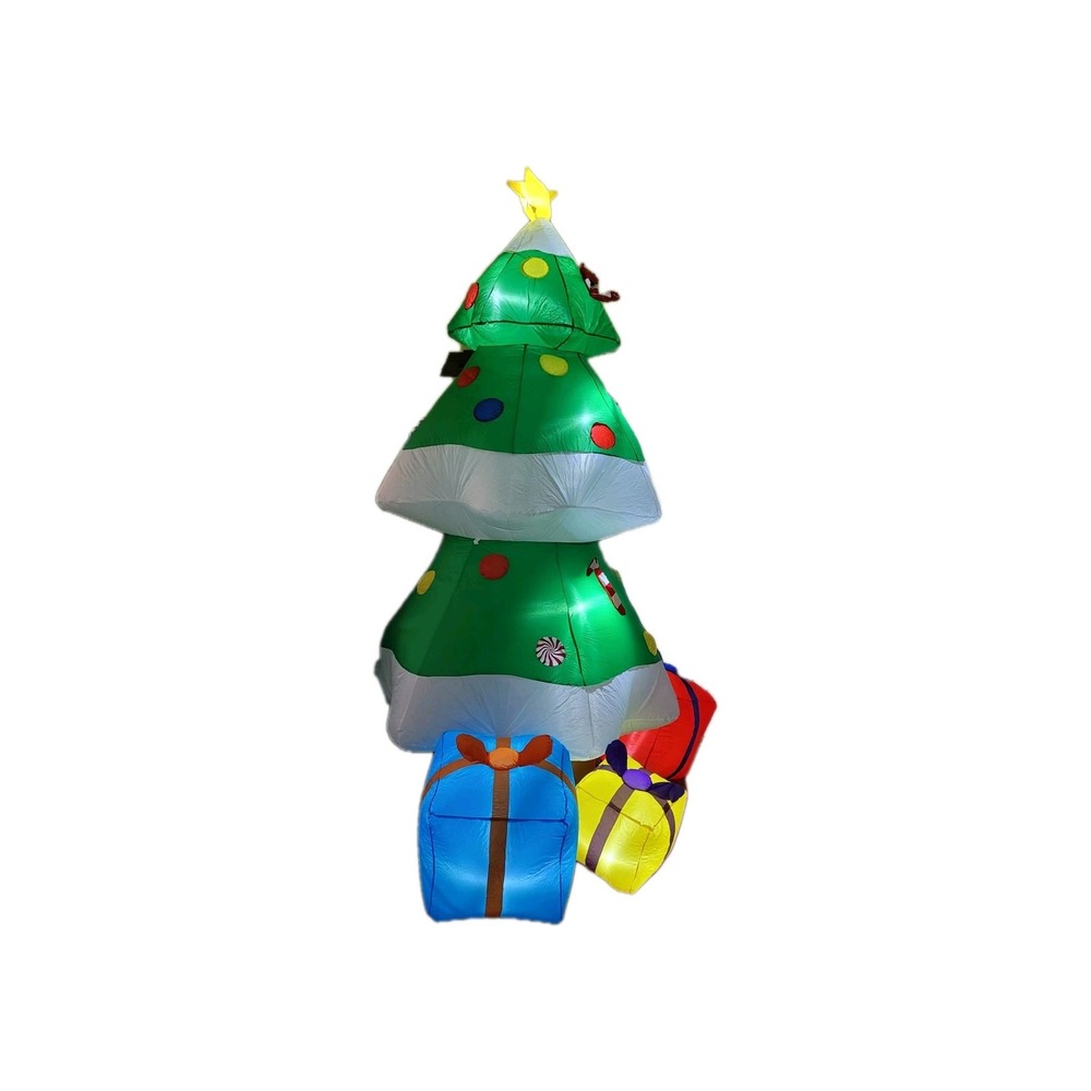 Lumiwind inflatable 10ft Christmas tree with presents & star NEW and TESTED‎